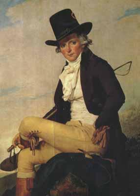 Jacques-Louis David Monsieur seriziat (mk02) oil painting image